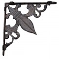 G011 - FLEUR DE LIS SHELF BRACKET 